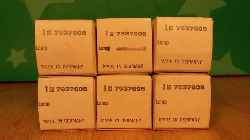 Lot of (6) gm drake 7937608 miniature lamps bulbs 14v 65ma