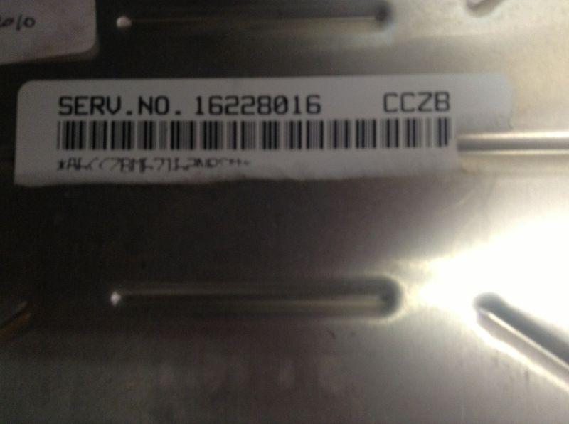 97 98 99 CHEVROLET CAVALIER MALIBU GRAND ENGINE COMPUTER ECM ECU 16228016 CCZB, US $17.99, image 2