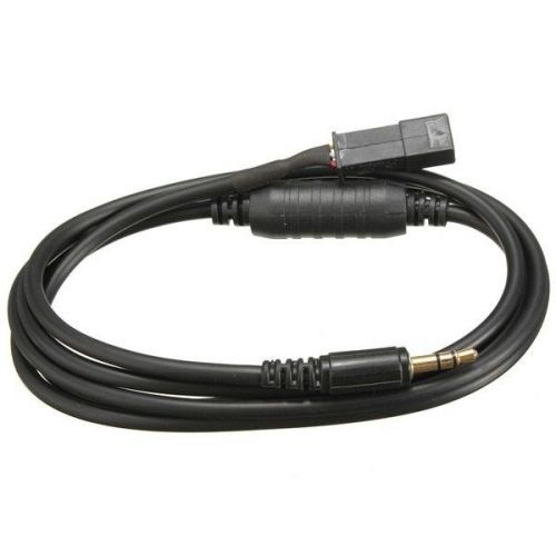 3.5mm car aux audio input cable adapter for bmw
