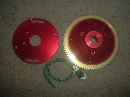 Kawasaki 650 750 800 sxr msd total loss flywheel, trigger plate &amp; pickup new!!!!