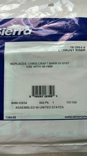 Sierra 18-2854-9 exhaust riser (2 per pkg)
