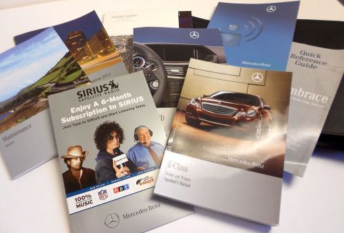 ☀ ☀  2011 mercedes-benz e-class owners manual portfolio    ☀ ☀