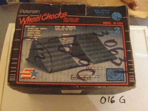 Peterson brand  wheel chocks