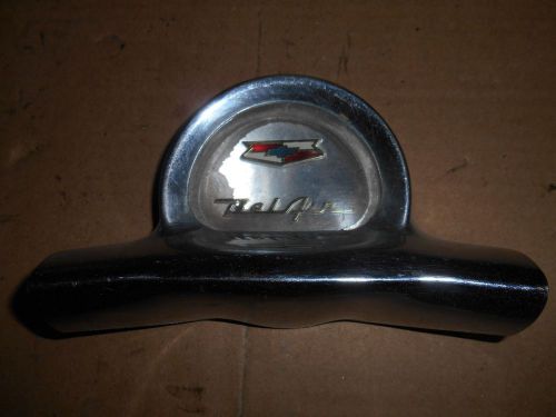 1957  chevrolet  belair steering wheel center cap