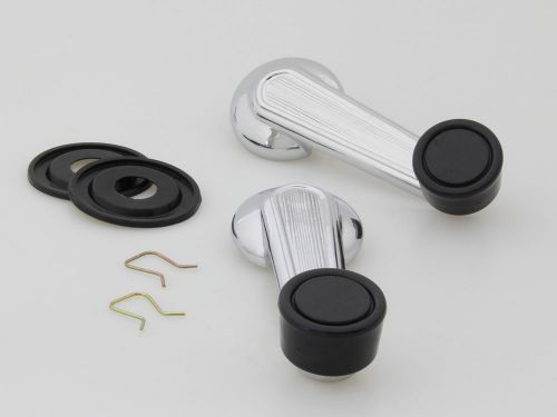 Pair crank door handles 2 pieces fit nissan datsun 720 ute pick up truck utility