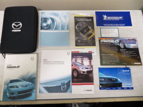 2008 mazda 6 owners manual