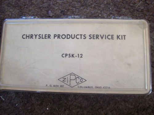 Chrysler products service  kit cpsk-12