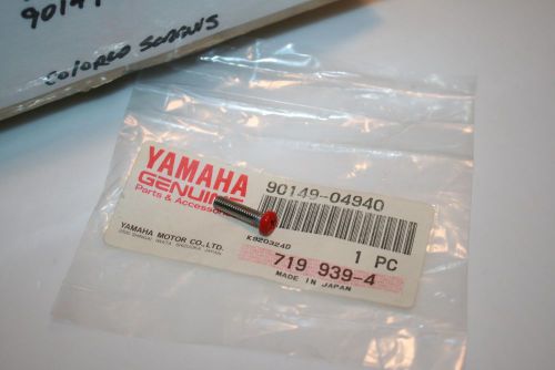 Yamaha nos pwc steering pad screw wave runner jammer 1989-91 red 90149-04940