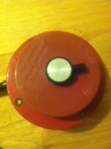 Battery switch-vapor tight