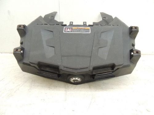 2015-2016 can am outlander 450 (500 650) rear storage trunk cargo box tool lid e