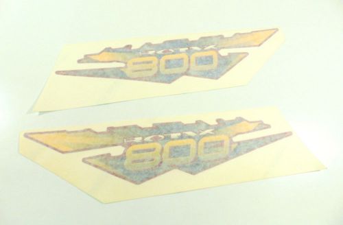 2002 genuine ski-doo summit 800 hm lower side hood nos oem decals 415128180