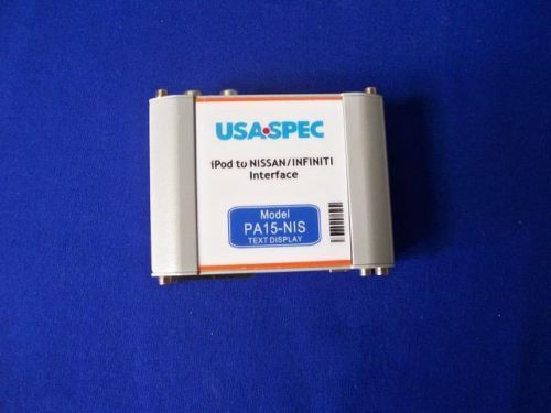 Usa spec pa15-nis ipod to nissin / infiniti interface adapter text     new