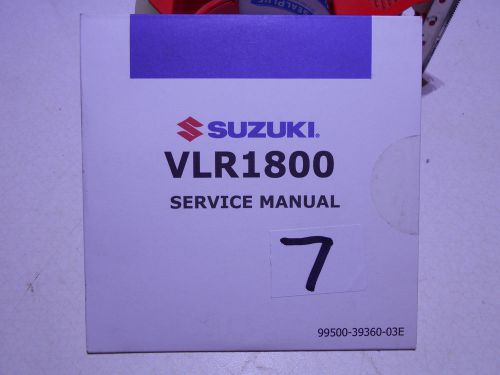 Suzuki vlr1800 service manual cd ..#7