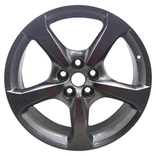 Oem remanufactured 20x8 aluminum alloy wheel, rim front polished full face -5579