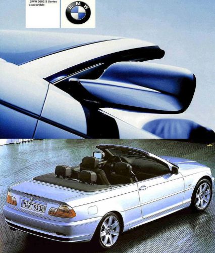 2000 bmw 323ci convertible large deluxe brochure -bmw 323ci convertible