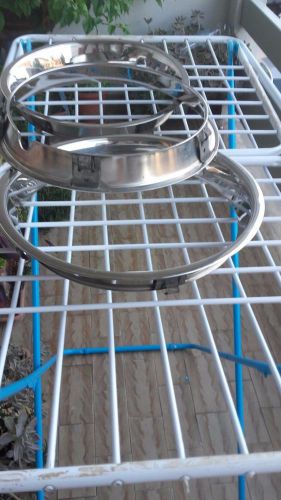 Lancia?? flange copricerchio in acciao inox 3 pezzi