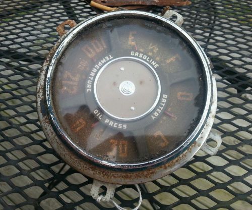 47 48 49 50 51 52 53 chevy pickup truck dash gauge instrument cluster