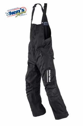 Polaris™ men&#039;s black insulated ripper snowmobile bibs / pants 2865021_