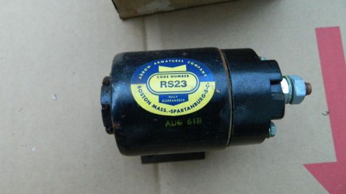 Vintage starter motor solenoid  switch rs 23 cadillac
