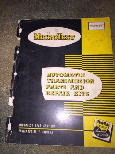 MicroTest parts catalog, US $12.00, image 1