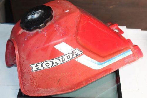 1984 honda atv 3 wheeler 110 atc110 fuel petrol gas tank metal w/ cap