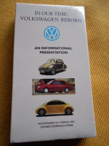 Vw volkswagen promotional video in our time volkswagen reborn new sealed package