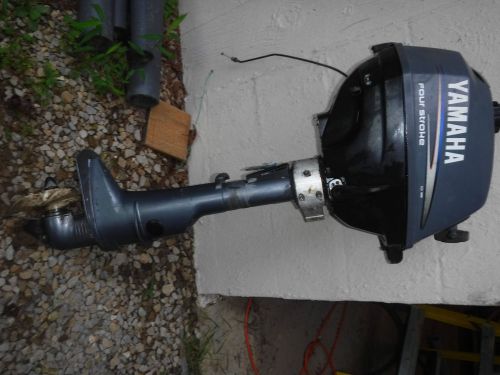 2.5 hp yamaha outboard 4 stroke short shaft - 2.5 hp - needs tiller, clamp and