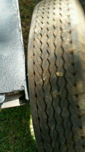 Nos.  820-15 firestone nylon safety champion  2 3/4&#034; whitewall bias ply tires se