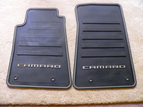 Camaro oem floor mats
