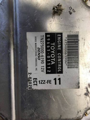 2003 pontiac vibe ecm ecu computer 89661-01112