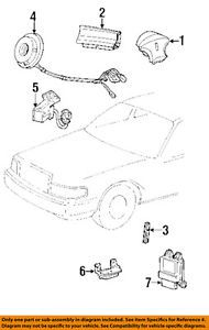 Ford oem supplemental restraint system-clockspring 1w1z14a664aa