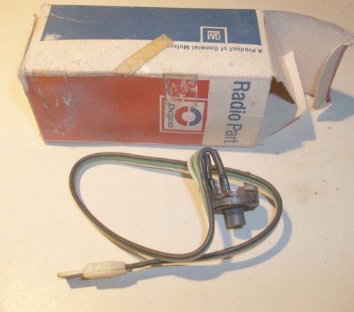 Nos 1974 1975 1976 oldsmobile 1976 buick radio fader switch delco 9.649 16001477