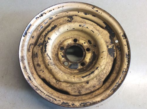 1967 1968 1969 ford mustang 5 lug 15&#034; steel wheel or rim date 8 m d