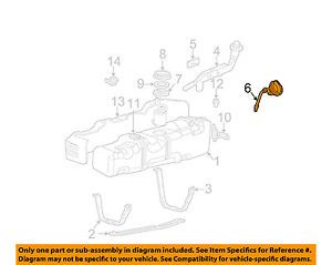 Ford oem fuel system-fuel filler housing or hose f67z9030da