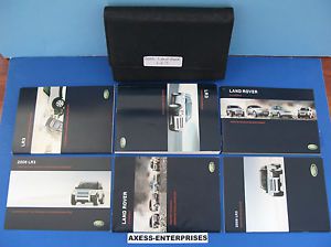 2006 land rover lr3 sport se hse owners manuals drivers books set + pouch 82116