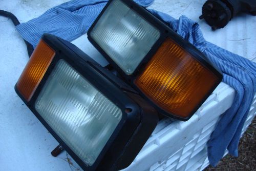 Used meyer snow plow truck lite plow lights, used pair in working order