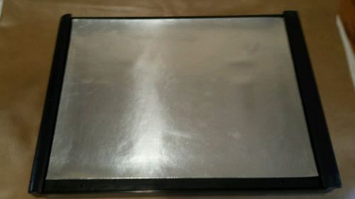 Dometic refrigerator/freezer door, black #2932962059.  rv/camper/trailer