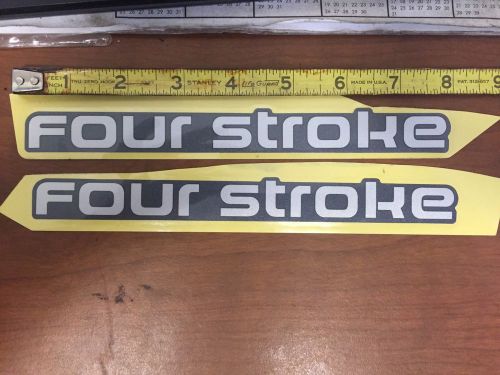 Yamaha factory 4 stroke outboard logo stickers