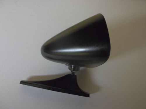 Vintage style black sport bullet mirror, hot rods, classic muscle car restomod