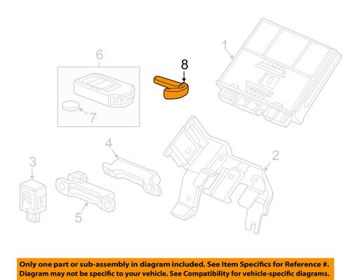Honda oem 2016 hr-v keyless entry-key 35118t2aa50