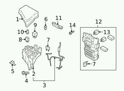 Oem 2014 subaru full wire harness