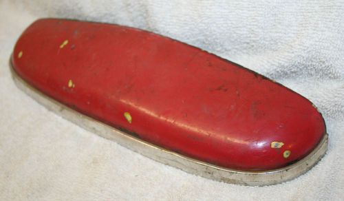 Vw karmann ghia 1958-1974 license plate housing, bare, one, coupe/convertible!!!