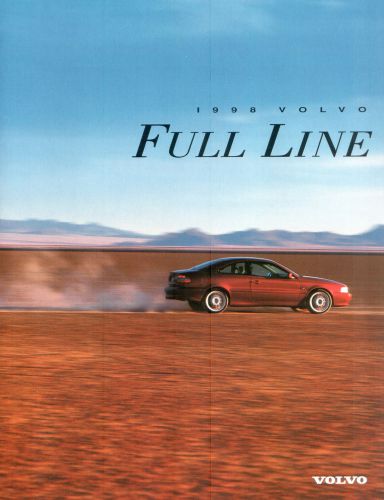 1998 volvo full line &amp; v70 awd brochure canada lot of 2
