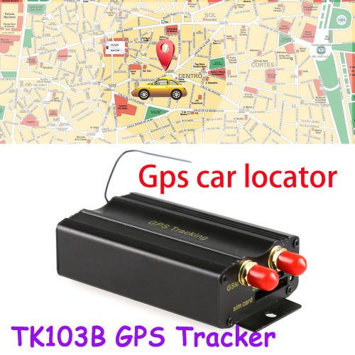 Tk103b car vehicle spy sms/gps/gsm/gprs tracker tracking realtime system device