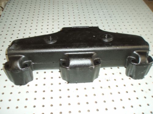 Gm small block center rise exhaust manifold barr chv-1-83, 18-1998-1