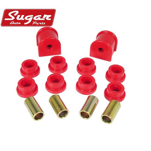 Prothane 1-1112 sway bar bushing kit fits 97-06 wrangler (lj) wrangler (tj)