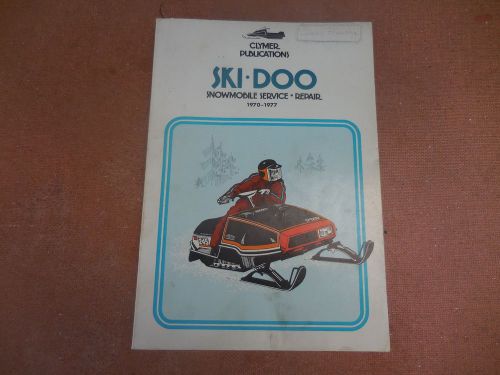 Ski Doo Snowmobile Service Repair 1970 1977 Rare, US $14.99, image 1
