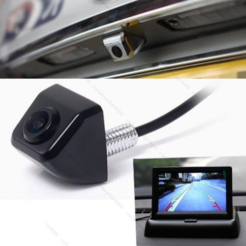 170° anti fog waterproof ir backup night vision car rear view parking camera kit
