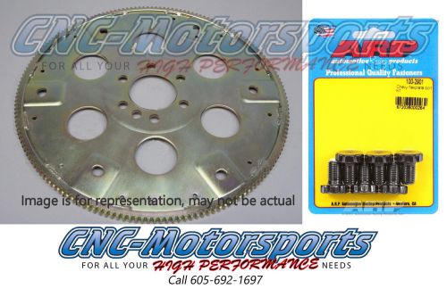Sb chevy 383 400 sfi-rated flexplates 168 tooth ext-balance w/arp bolts