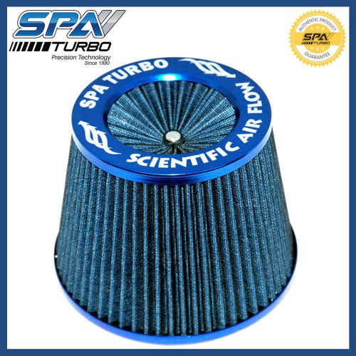 Spa turbo 3” universal air filter blue scientific air flow #ftiar06